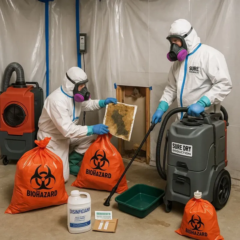 Contaminated Water Handling Protocols process in Amador County, CA