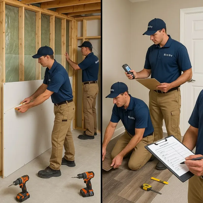 Repairs and Reconstruction process in Amador County, CA
